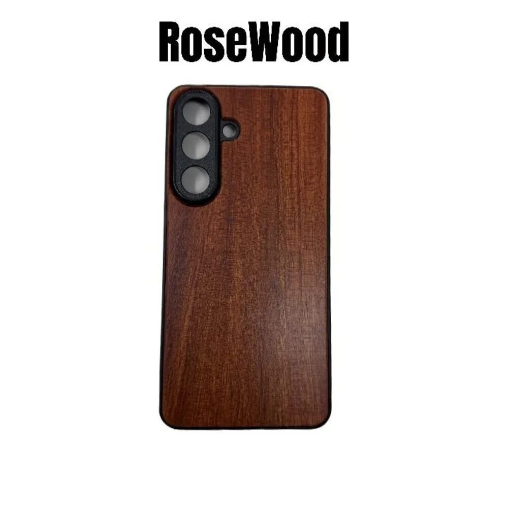 Wooden Samsung Galaxy S26 Plus Phone Case - Wood Back